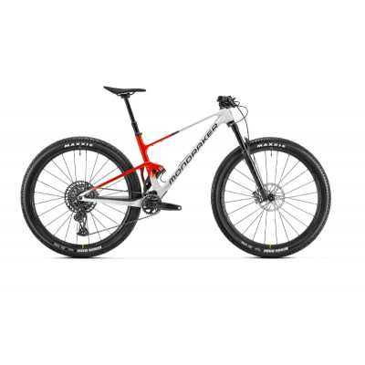 Mondraker F-Podium Carbon R,  grey/flame red/vortex grey 2024