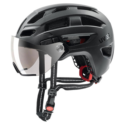 UVEX HELMA FINALE VISOR BLACK MAT (S4107530300) UVEX HELMA FINALE VISOR BLACK MAT (S4107530300)