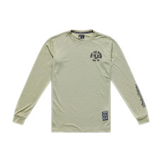 TLD PÁNSKÝ DRES S DLOUHÝM RUKÁVEM SKYLINE RIDE TEE STAMPS SAGE (38304500) 