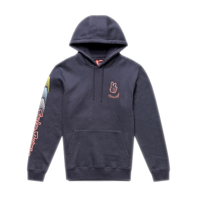 TLD MIKINA PEACE OUT CARBON / BLACK (73157302) TLD MIKINA PEACE OUT CARBON / BLACK (73157302)