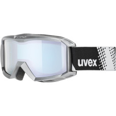 lyžařské brýle UVEX FLIZZ FM, anthracite dl/silver clear-blue (2030) Množ. Uni