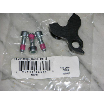 CANNONDALE DERAILLEUR HANGER KF077/, GEMINI/GEMINI DH TRU 12, PROPHET 4X/MX (KF077) Množ. Uni
