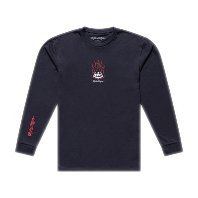 TLD TRIKO S DLOUHÝM RUKÁVEM FLAME2 CARBON (72973101) 