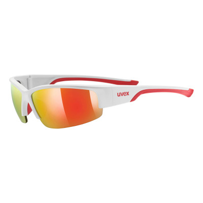 UVEX BRÝLE SPORTSTYLE 215 WHITE M.RED/ MIR.RED (S5306178316) Množ. Uni
