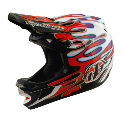 TLD HELMA D4 COMPOSITE MIPS OVERSPRAY WHITE / RED (14003000) TLD HELMA D4 COMPOSITE MIPS OVERSPRAY WHITE / RED (14003000)
