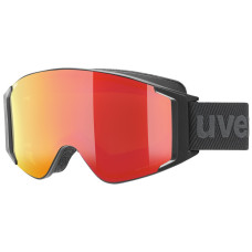 lyžařské brýle UVEX G.GL 3000 TO black mat DL/FM red-LGL/clear (S1, S3) (2030) (S5513312030) Množ. Uni