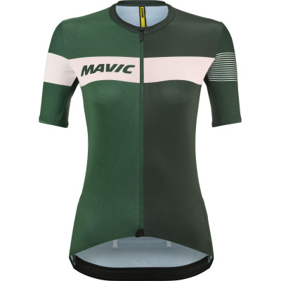MAVIC DÁMSKÝ DRES S KRÁTKÝM RUKÁVEM KSYRIUM PRO FOREST GREEN (T000680) MAVIC DÁMSKÝ DRES S KRÁTKÝM RUKÁVEM KSYRIUM PRO FOREST GREEN (T000680)