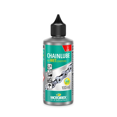 MOTOREX CHAIN LUBE FOR WET CONDITIONS 100ML K12 OLEJ (310218) Množ. Uni MOTOREX CHAIN LUBE FOR WET CONDITIONS 100ML K12 OLEJ (310218) Množ. Uni