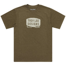 TLD TRIKO S KRÁTKÝM RUKÁVEM STAMP OLIVE HEATHER (70189700) 