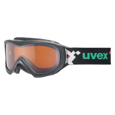 lyžařské brýle UVEX WIZZARD DL, black pacman double lens/lasergold (2722) Množ. Uni