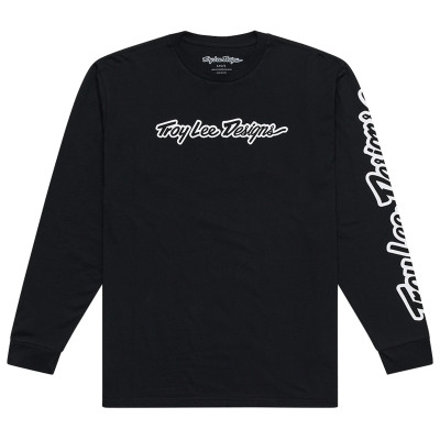 TLD TRIKO S DLOUHÝM RUKÁVEM SIGNATURE BLACK (72991701) 