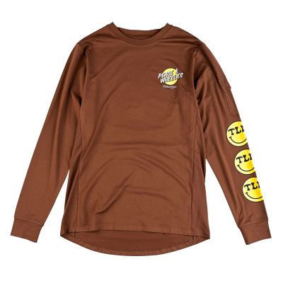 TLD DRES S DLOUHÝM RUKÁVEM RUCKUS RIDE TEE WHEELIES CHOCOLATE (37100900) TLD DRES S DLOUHÝM RUKÁVEM RUCKUS RIDE TEE WHEELIES CHOCOLATE (37100900)