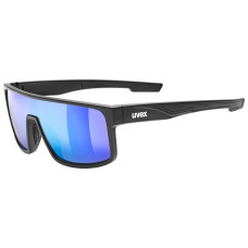 UVEX BRÝLE LGL 51 BLACK MAT/MIR.GREEN (S5330252215) Množ. Uni