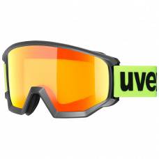 lyžařské brýle UVEX ATHLETIC CV black mat/orange-yellow (S1) (3030) (S5505273030) Množ. Uni