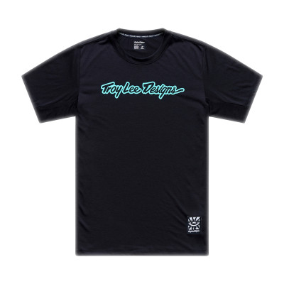 TLD PÁNSKÝ DRES S KRÁTKÝM RUKÁVEM SKYLINE RIDE TEE SIGNATURE BLACK / REAL TEAL (38207202) TLD PÁNSKÝ DRES S KRÁTKÝM RUKÁVEM SKYLINE RIDE TEE SIGNATURE BLACK / REAL TEAL (38207202)