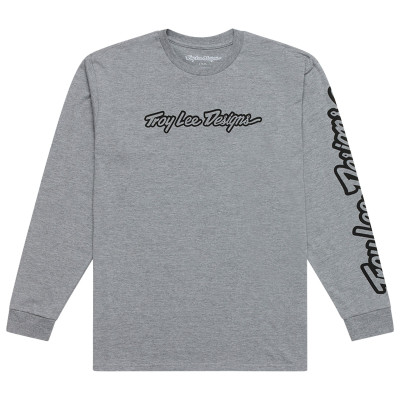 TLD TRIKO S DLOUHÝM RUKÁVEM SIGNATURE GRAY HEATHER (72991702) 