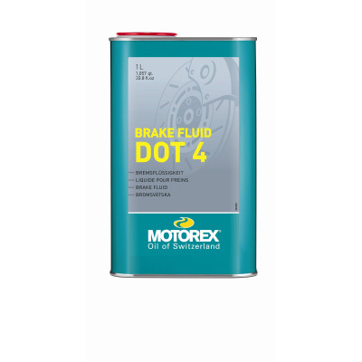 MOTOREX BRAKE FLUID DOT 4, 1 L (300296) Množ. Uni