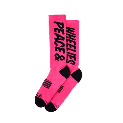 TLD PONOŽKY PERFORMANCE PEACE & WHEELIES FUSCIA (85372500) TLD PONOŽKY PERFORMANCE PEACE & WHEELIES FUSCIA (85372500)