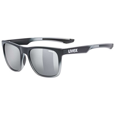 UVEX BRÝLE LGL 42 BLACK TRANSPARENT/MIR.SILVER (S5320322916) Množ. Uni