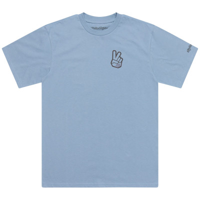 TLD TRIKO S KRÁTKÝM RUKÁVEM PEACE OUT SMOKE BLUE (70157306) TLD TRIKO S KRÁTKÝM RUKÁVEM PEACE OUT SMOKE BLUE (70157306)