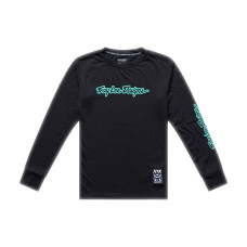TLD DĚTSKÝ DRES S DLOUHÝM RUKÁVEM YOUTH SKYLINE RIDE TEE SIGNATURE BLACK / REAL TEAL (38507204) TLD DĚTSKÝ DRES S DLOUHÝM RUKÁVEM YOUTH SKYLINE RIDE TEE SIGNATURE BLACK / REAL TEAL (38507204)