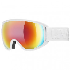 lyžařské brýle UVEX TOPIC FM SPHERE white mat DL/FM rainbow-rose (S3) (1330) (S5505701330) Množ. Uni