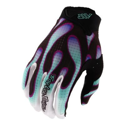 TLD DĚTSKÉ RUKAVICE YOUTH AIR OVERSPRAY BLACK / REAL TEAL (44703000) TLD DĚTSKÉ RUKAVICE YOUTH AIR OVERSPRAY BLACK / REAL TEAL (44703000)