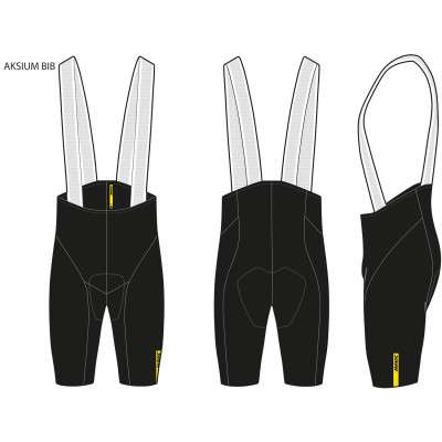 MAVIC KRAŤASY S VLOŽKOU A LACLEM AKSIUM BLACK (T000173) 