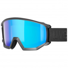 lyžařské brýle UVEX ATHLETIC CV black mat/blue-green (S2) (2030) (S5505272030) Množ. Uni
