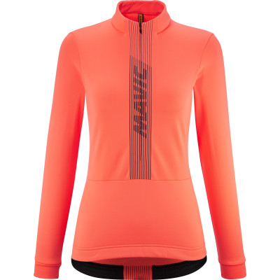 MAVIC DÁMSKÝ DRES S DLOUHÝM RUKÁVEM KSYRIUM THERMO CORAL (T000370) 