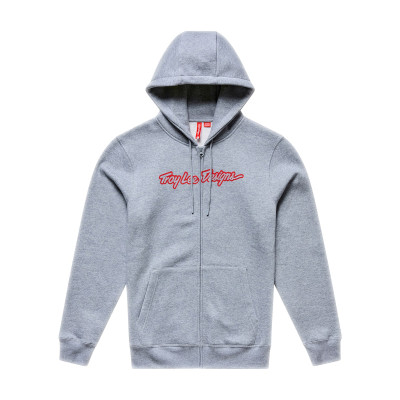 TLD MIKINA SE ZIPEM SIGNATURE GRAY HEATHER / RED (73091702) TLD MIKINA SE ZIPEM SIGNATURE GRAY HEATHER / RED (73091702)