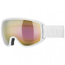 lyžařské brýle UVEX TOPIC FM sphere, white mat/pink-clear(1430) Množ. Uni