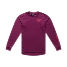 TLD PÁNSKÝ DRES S DLOUHÝM RUKÁVEM RUCKUS RIDE TEE LOCKDOWN SANGRIA (37102600) 