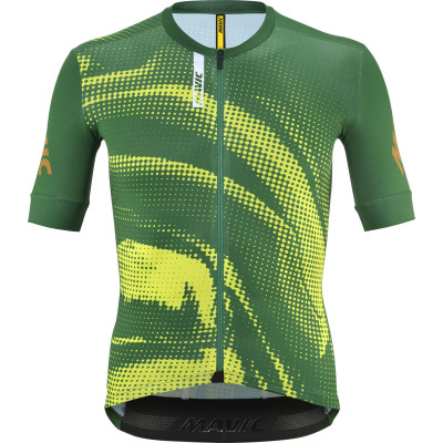 MAVIC PÁNSKÝ DRES S KRÁTKÝM RUKÁVEM AKSIUM GRAPHIC WHITE LIME/EDEN GREEN (T000667) MAVIC PÁNSKÝ DRES S KRÁTKÝM RUKÁVEM AKSIUM GRAPHIC WHITE LIME/EDEN GREEN (T000667)
