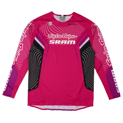 TLD DRES S DLOUHÝM RUKÁVEM SPRINT ULTRA TROY LEE DESIGNS X SRAM RADIOSCAPE FUSCHIA (35695500) 