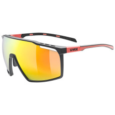 UVEX BRÝLE MTN PERFORM BLACK-RED M/MIR.RED (S5330392316) Množ. Uni